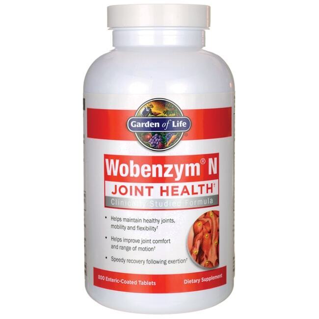 Wobenzym N Joint Supplement for Flexibility and Recovery