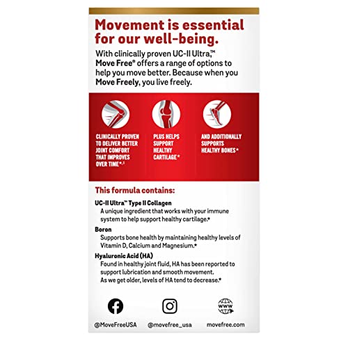 Move Free Ultra Triple Action 64 Tablets