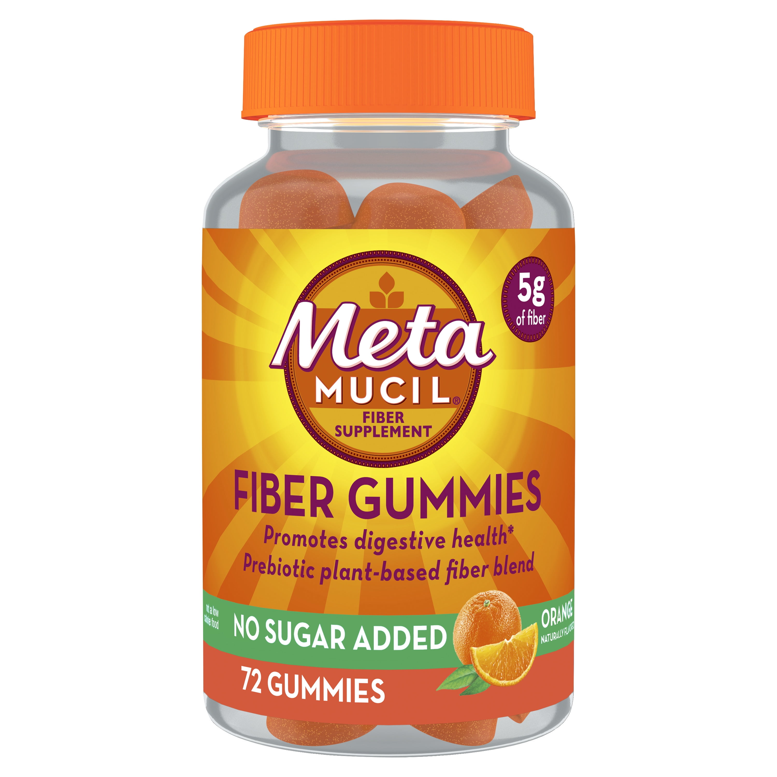 Metamucil Fiber Gummies for Digestive Health, 72 Ct