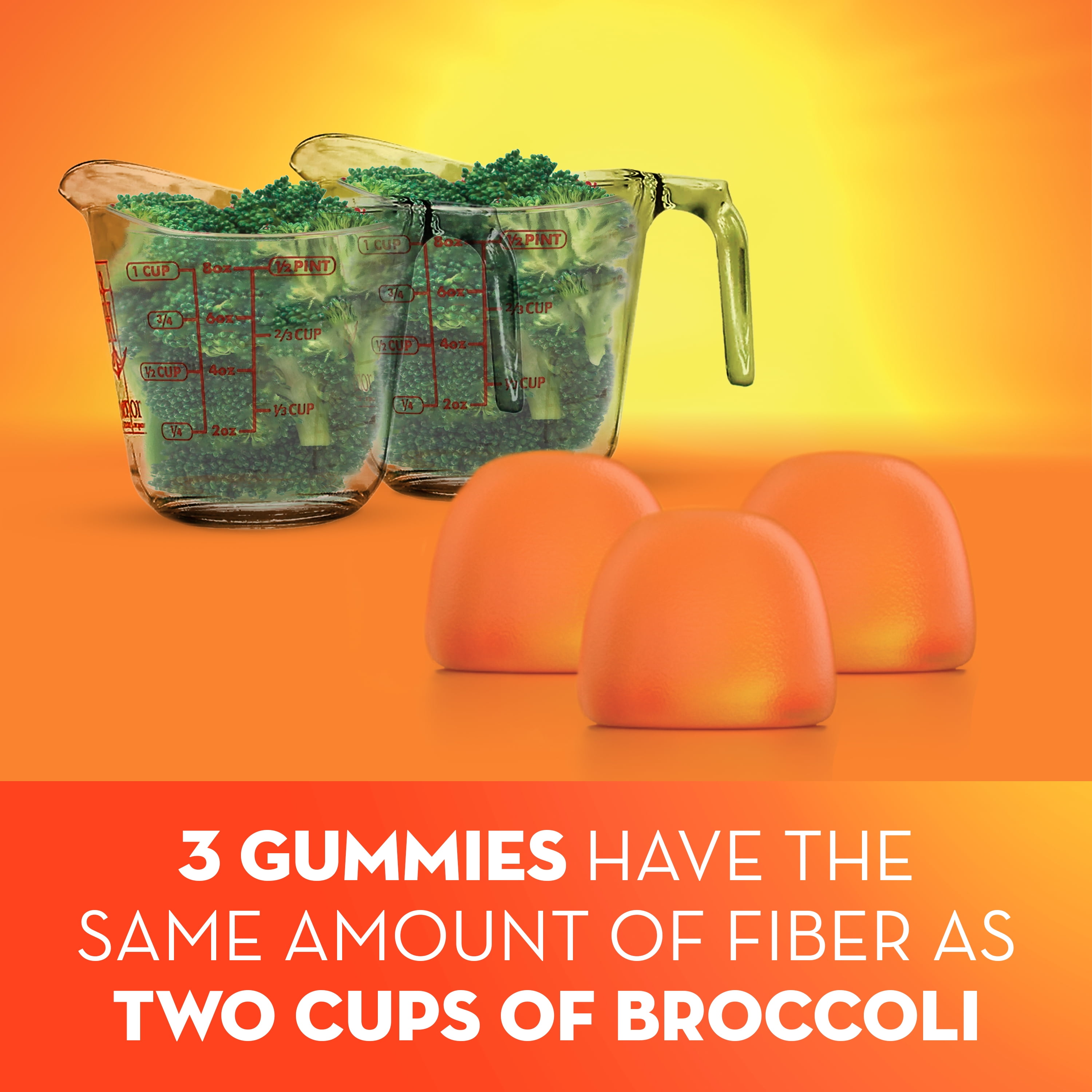 Metamucil Fiber Gummies for Digestive Health, 72 Ct