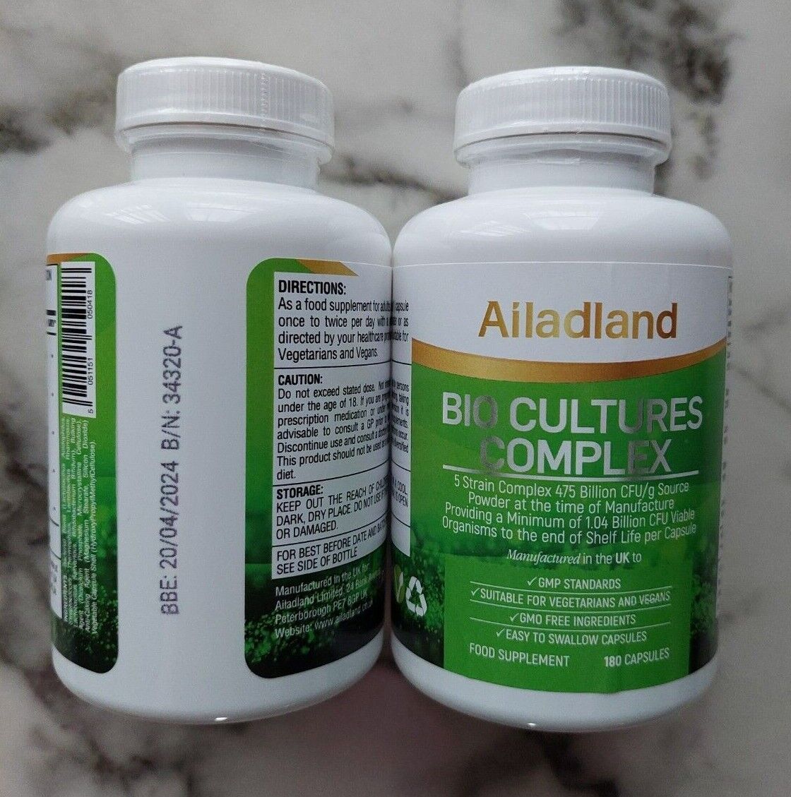 Probiotics with 5 Bacteria Strains and Enzymes