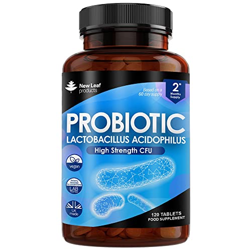 High Strength Acidophilus Probiotic Tablets for Gut Health