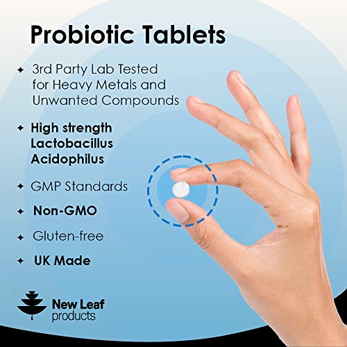 High Strength Acidophilus Probiotic Tablets for Gut Health