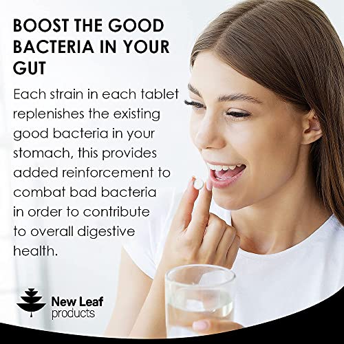High Strength Acidophilus Probiotic Tablets for Gut Health