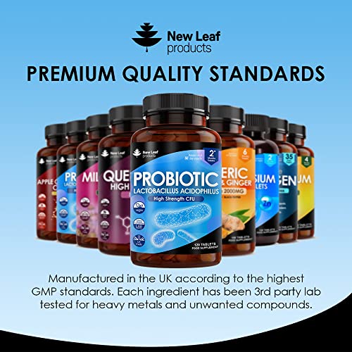 High Strength Acidophilus Probiotic Tablets for Gut Health