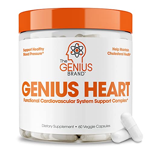 Genius Heart Health Support with CoQ10 & Vitamin K2