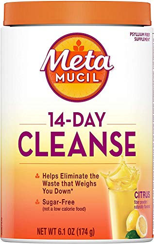 Metamucil 14-Day Psyllium Fiber Cleanse, Citrus