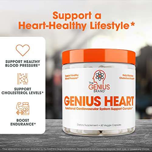 Genius Heart Health Support with CoQ10 & Vitamin K2