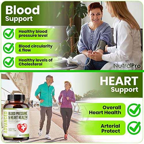 Heart Health Blood Pressure Support with Hawthorn & Hibiscus