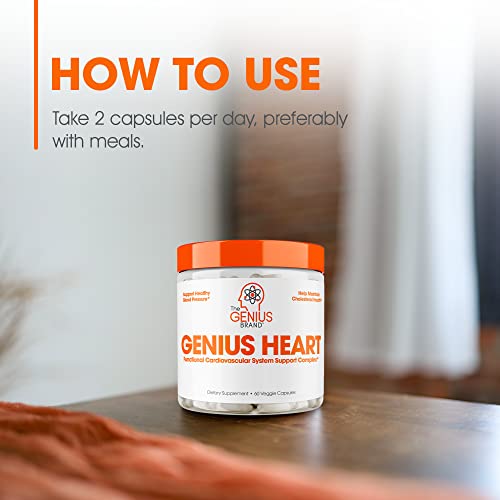Genius Heart Health Support with CoQ10 & Vitamin K2