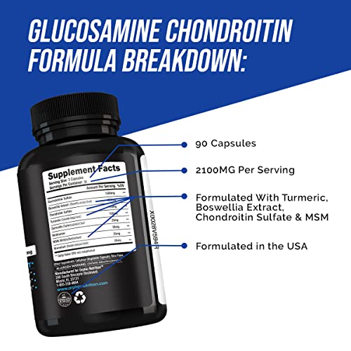 Orphic Nutrition Glucosamine Chondroitin Joint Support