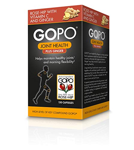 GOPO Joint Health with Ginger and Vitamin C 150 Capsules