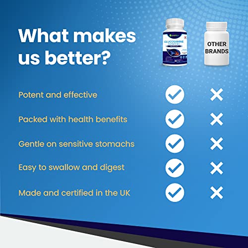 Vegan Glucosamine Sulfate 1500 mg - 365 Tablets