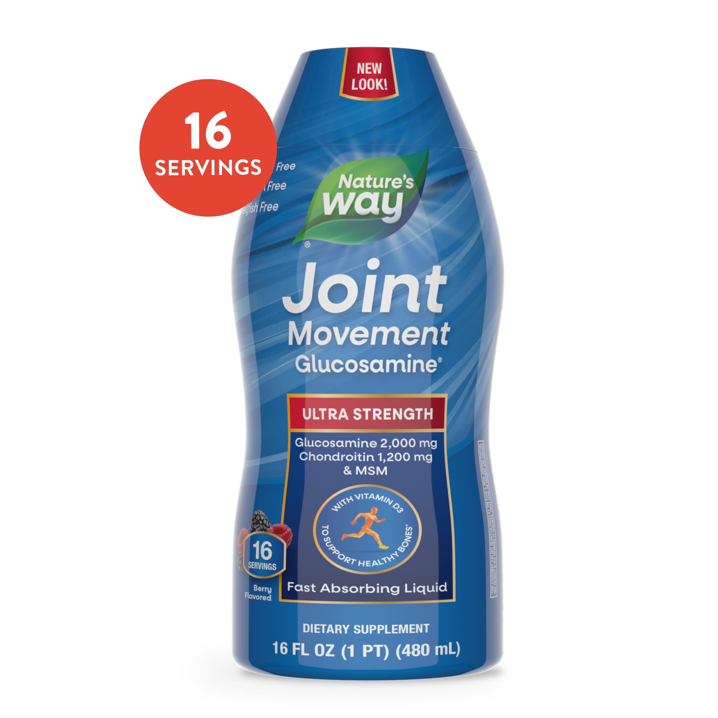Nature's Way Joint Movement Glucosamine Liquid Supplement