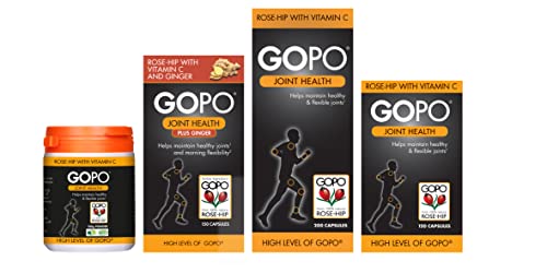 GOPO Joint Health with Ginger and Vitamin C 150 Capsules