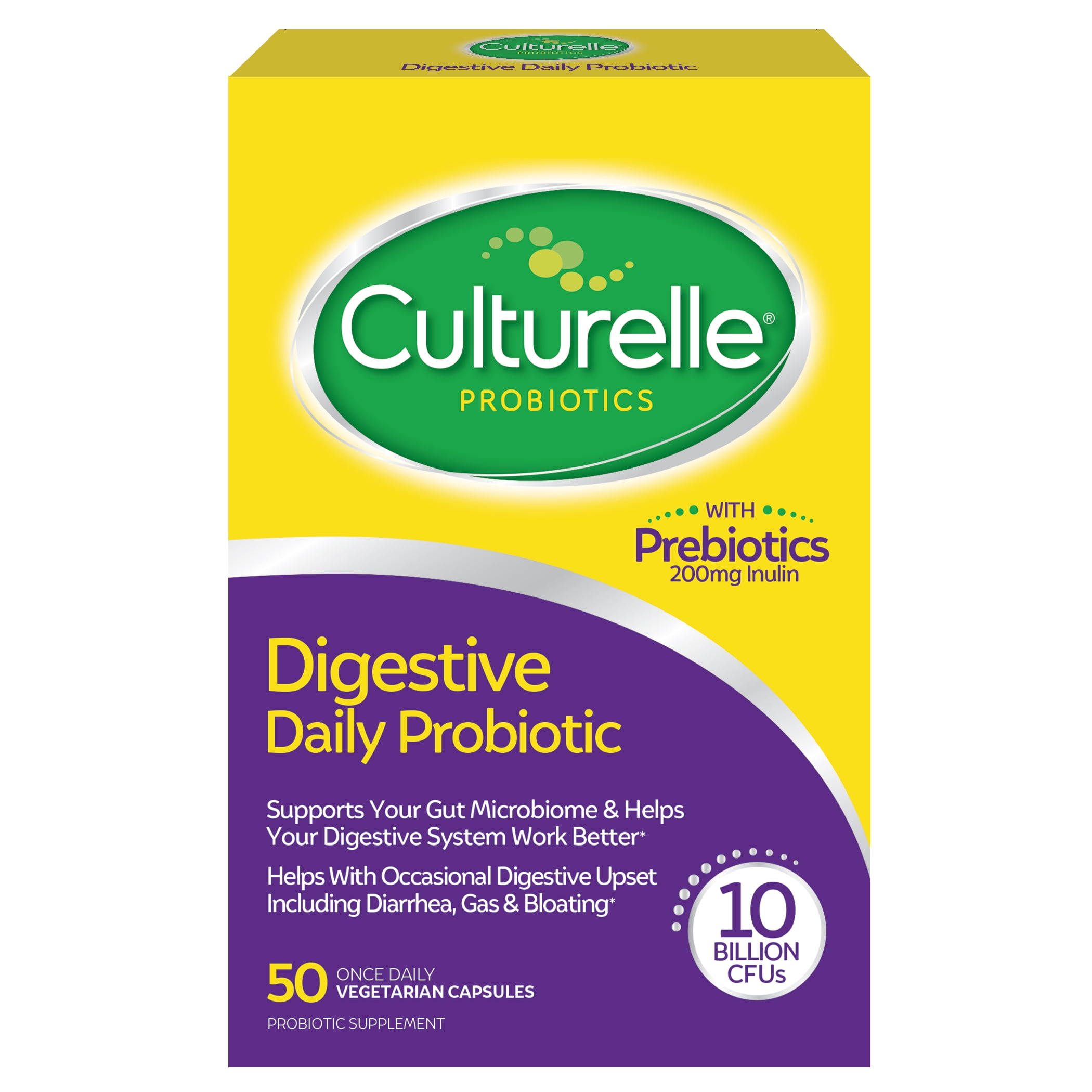 Culturelle Daily Probiotic Supplement for Digestive Health
