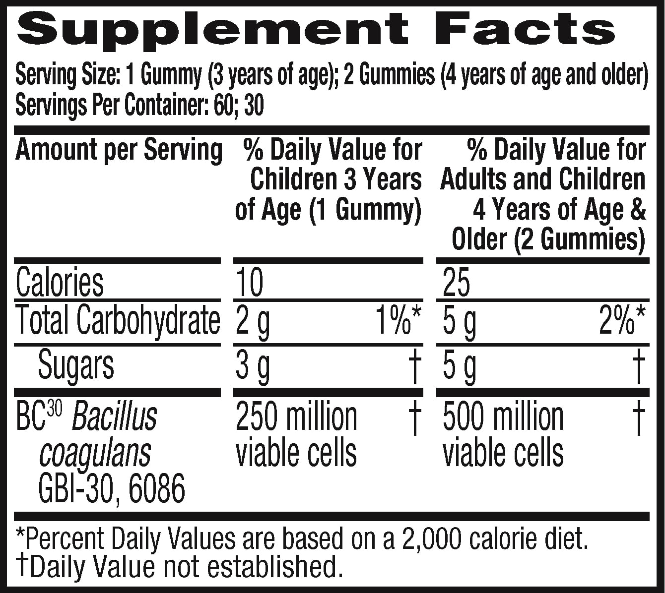 Digestive Advantage Probiotic Gummies - 60 Count