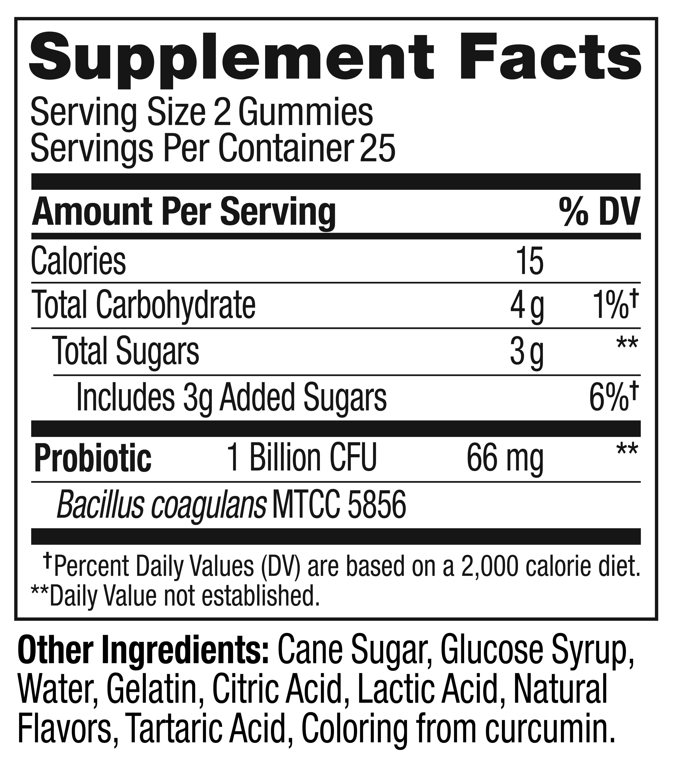 OLLY Probiotic Gummies for Digestive Support, Mango