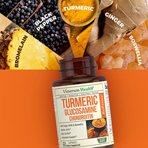 Turmeric Curcumin Joint Support with Glucosamine & More