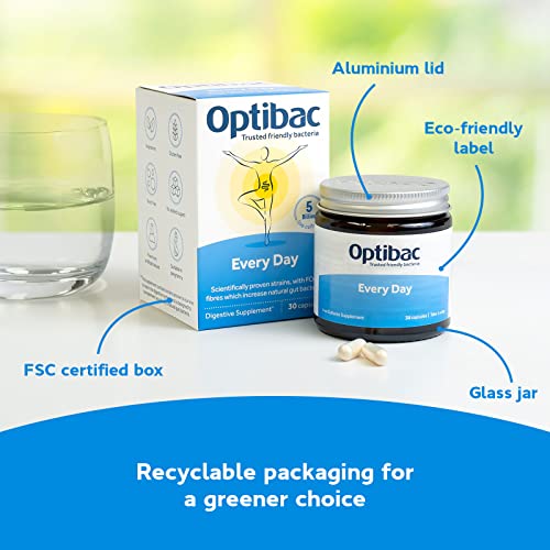 Optibac Probiotics Daily Wellbeing - 30 Capsules