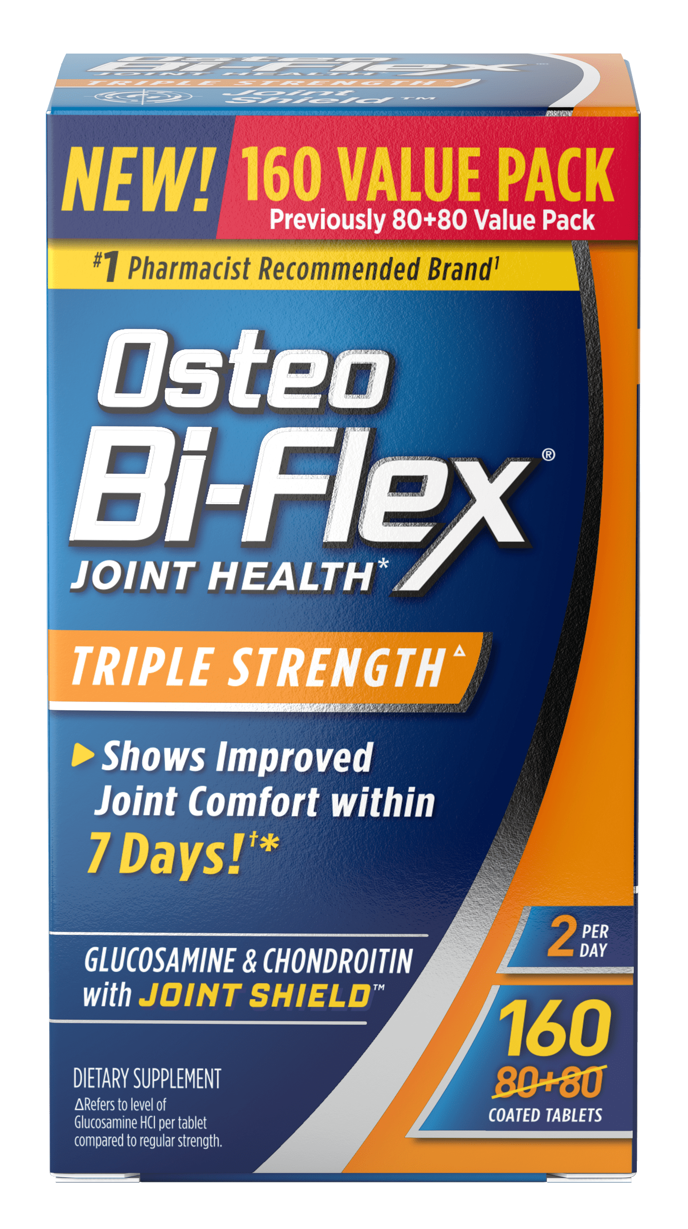 Osteo Bi-Flex Joint Health Supplements, 160 Tablets
