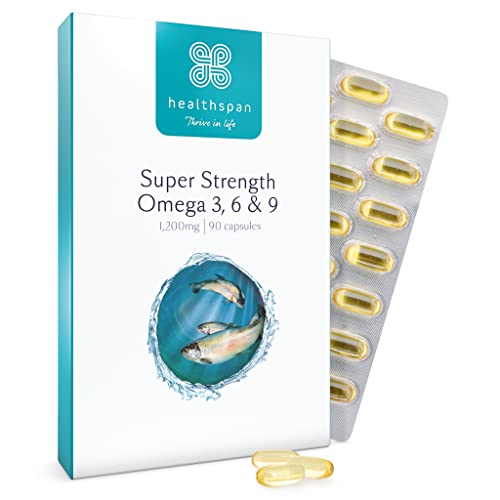 Super Strength Omega 3, 6 & 9, 1200mg