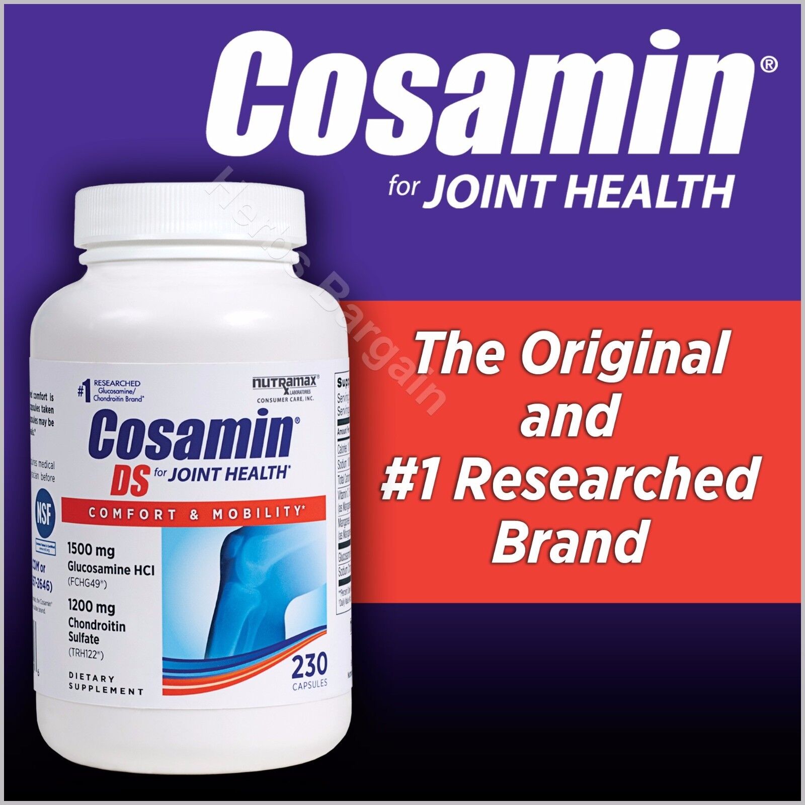 Cosamin DS Joint Health 230 Capsules