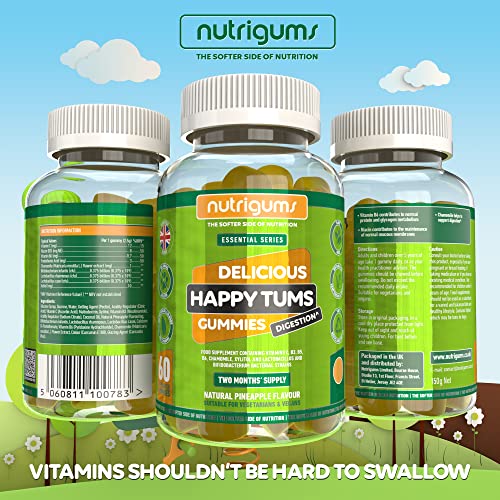 Happy TUMS Vegan Probiotic Gummies for Gut Health