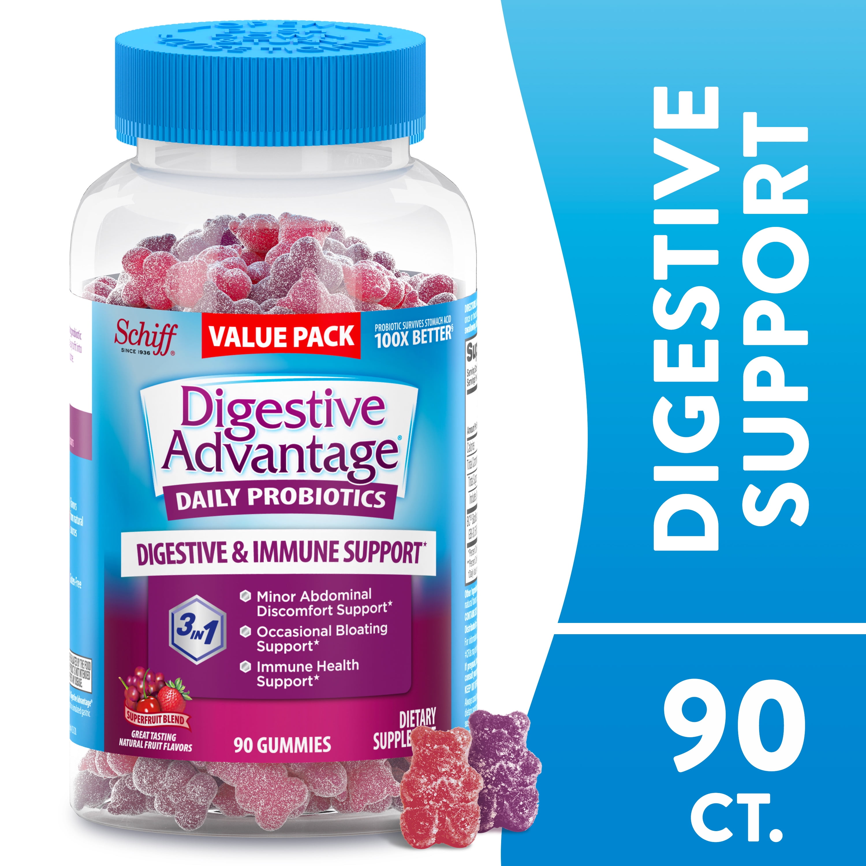 Digestive Advantage Probiotic Gummies for Gut Health