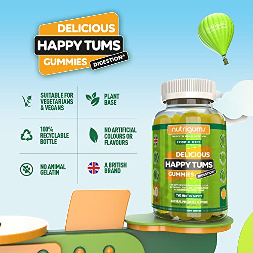 Happy TUMS Vegan Probiotic Gummies for Gut Health