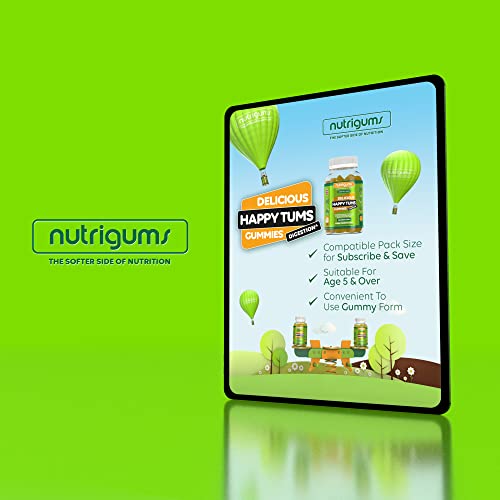 Happy TUMS Vegan Probiotic Gummies for Gut Health