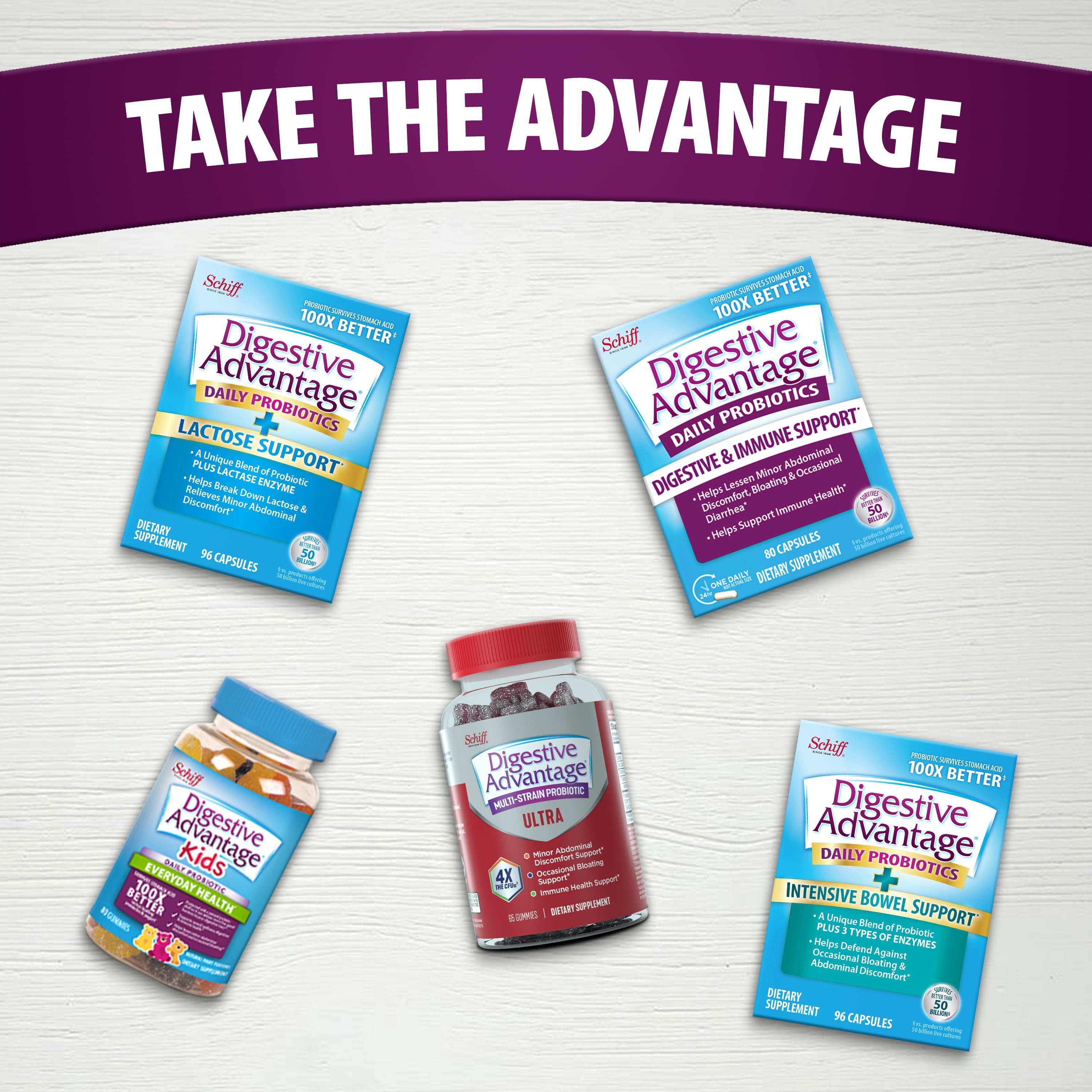 Digestive Advantage Probiotic Gummies for Gut Health