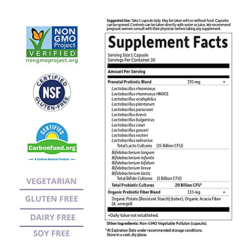 Prenatal Multivitamin – 30 Vegetarian Capsules