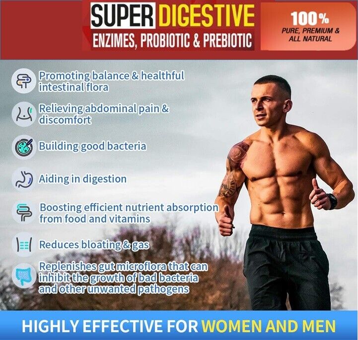100 Billion CFU Probiotics for Digestive Health