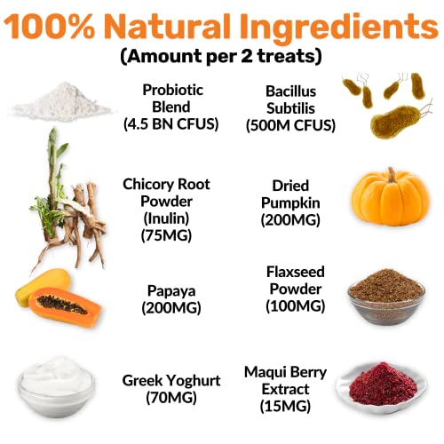 NutriPaw Digestive Treats for Dogs - Gut Health