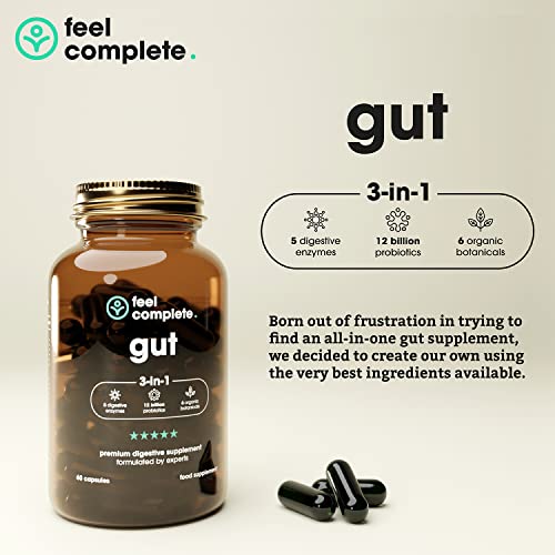 Complete Gut Health - Vegan Digestive 3-in-1 Supplement