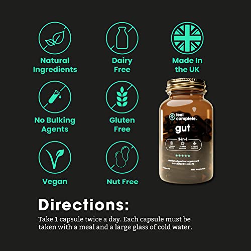 Complete Gut Health - Vegan Digestive 3-in-1 Supplement