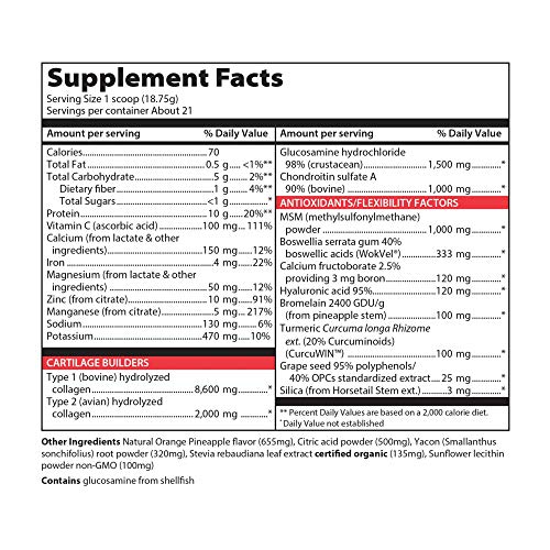 Joint Vibrance: Comprehensive Joint Support, Orange Pineapple