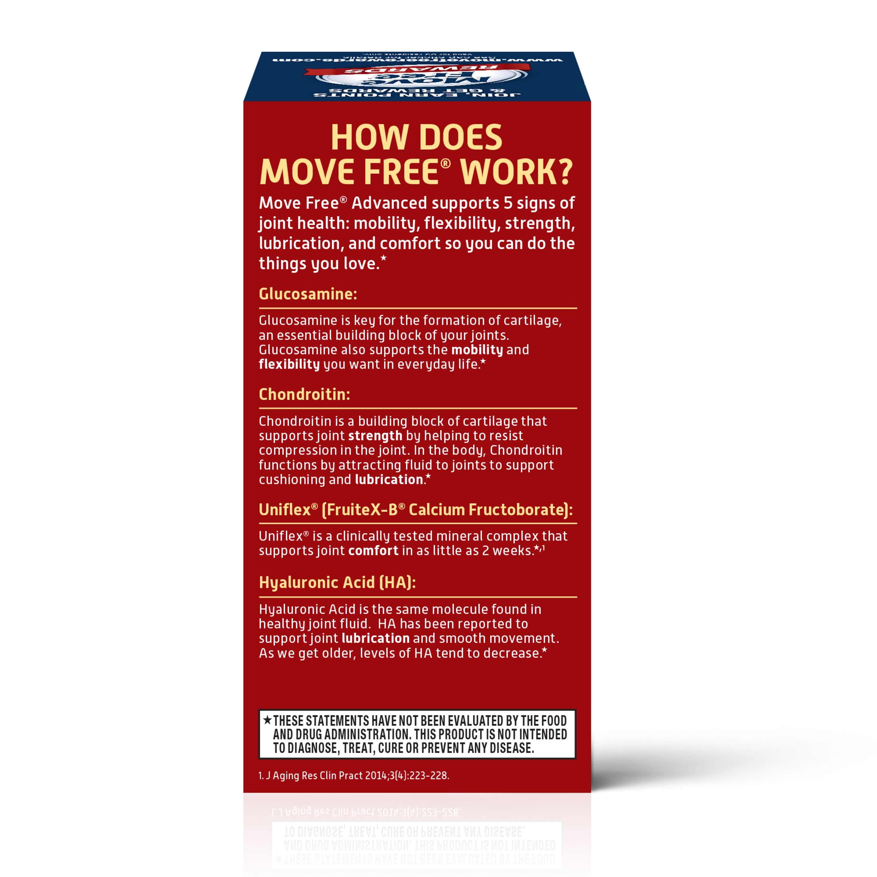 Move Free Advanced Joint Health Tablets, 80 Count