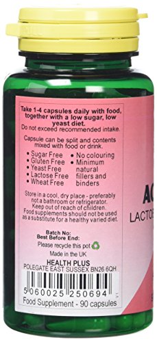 Health Plus Probiotic Digestive Health - 90 Capsules