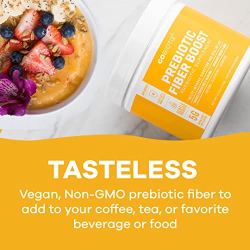 GOBIOTIX Prebiotic Fiber Powder for Gut Health