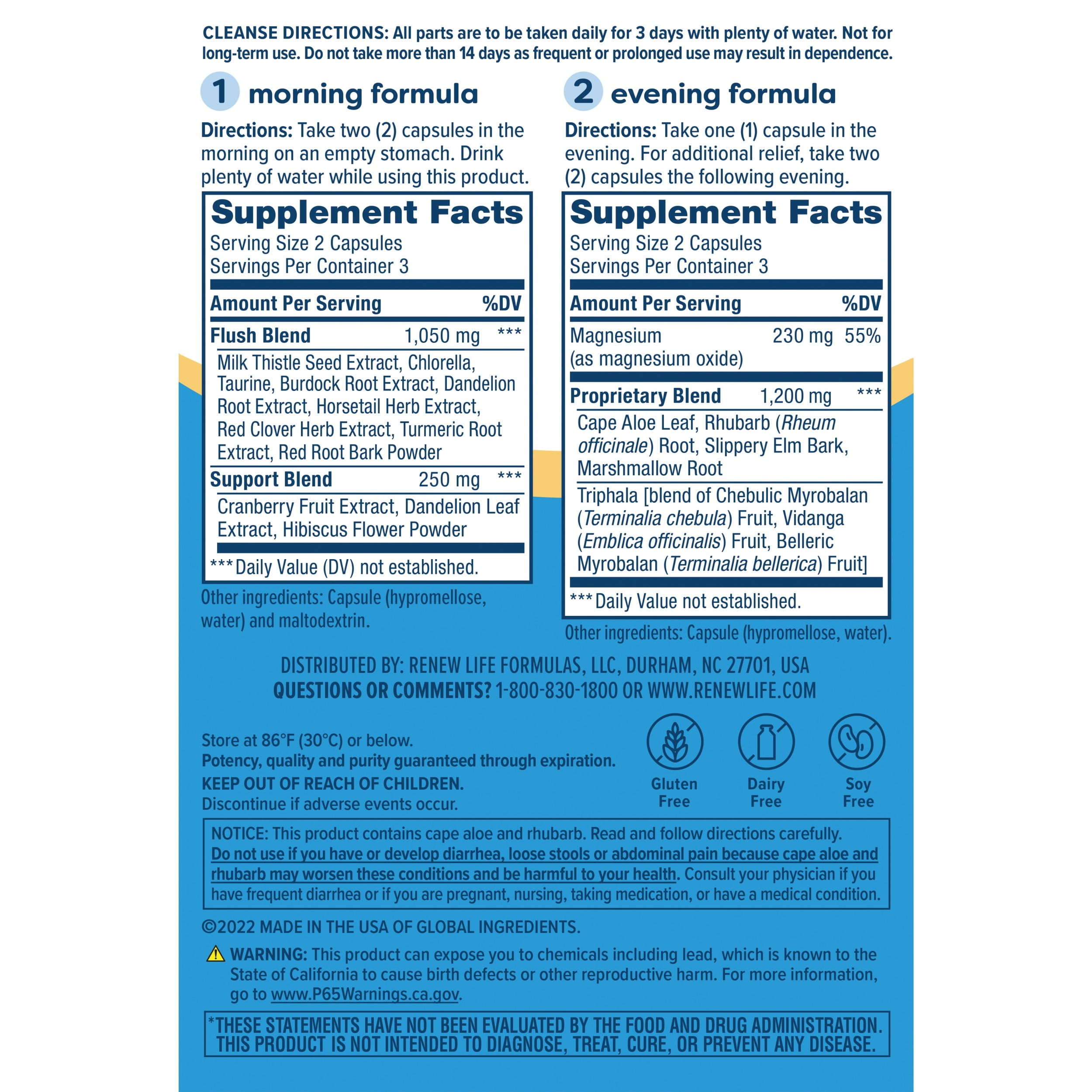 Renew Life Total Body Reset 3-Day Cleanse