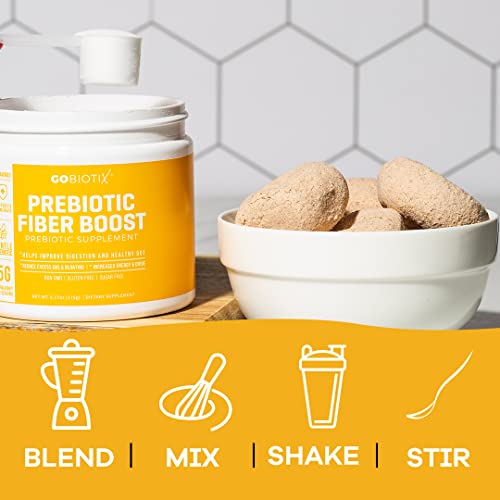 GOBIOTIX Prebiotic Fiber Powder for Gut Health
