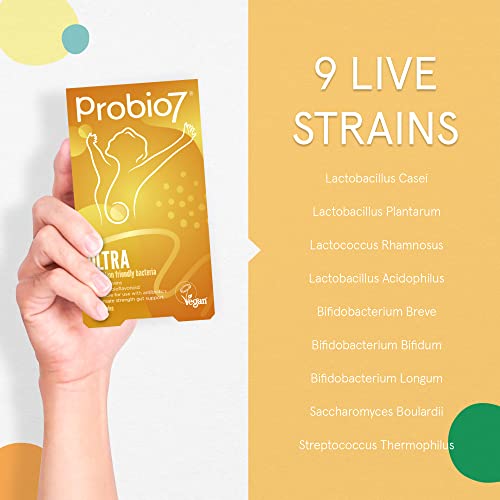 Probio7 Ultra: 30 Vegan Capsules with 100 Billion Probiotics