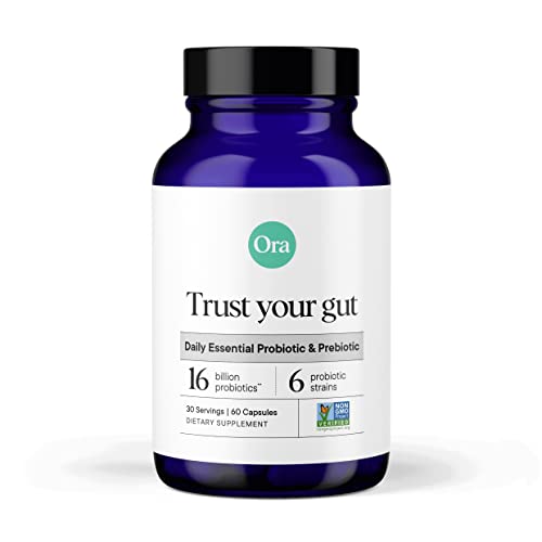 Ora Organic Probiotics with Prebiotics for Digestive Health