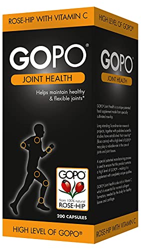 GOPO Joint Health Capsules with Rose-Hip & Vitamin C