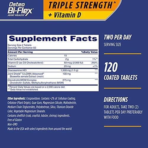 Osteo Bi-Flex Triple Strength Joint Health Supplement