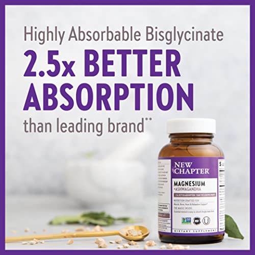 New Chapter Magnesium + Ashwagandha for Relaxation