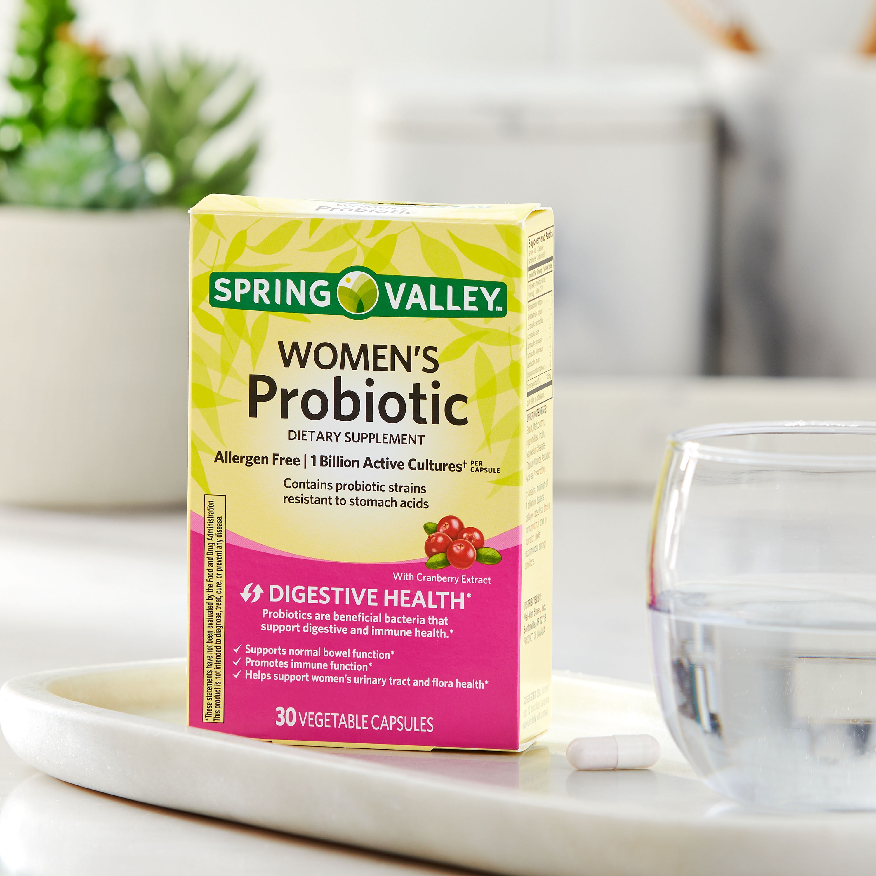 Spring Valley Women's Probiotic Supplement, 30 Capsules