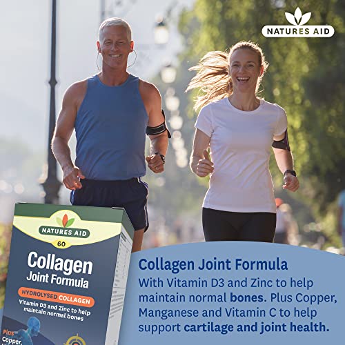 Natures Aid Collagen Joint Support Capsules 60 Count